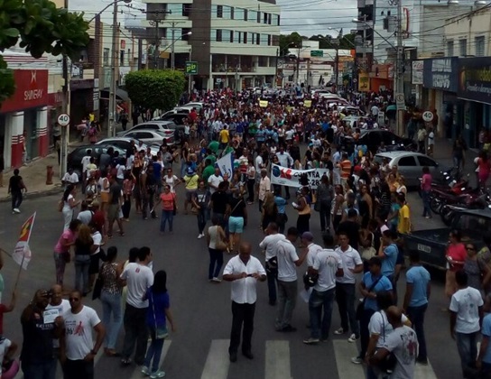 Sindicato dos Comerciários de Itaberaba apoia as manifestações contra a reforma em Itaberaba