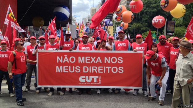 CUT definirá em congresso cronograma de protestos contra reformas de Michel Temer
